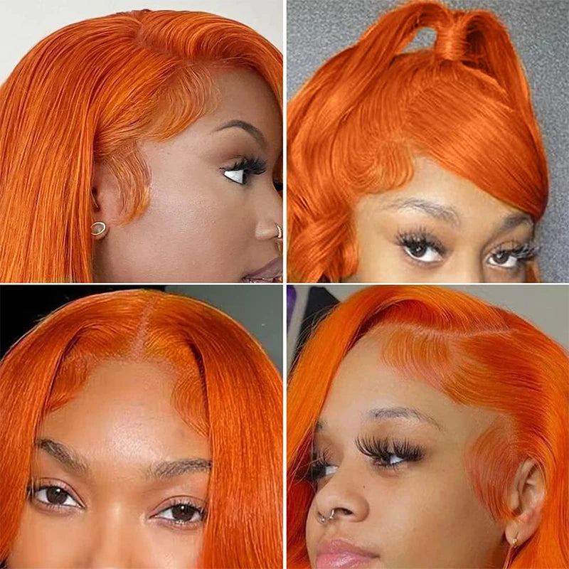 Ginger Human Hair Wig