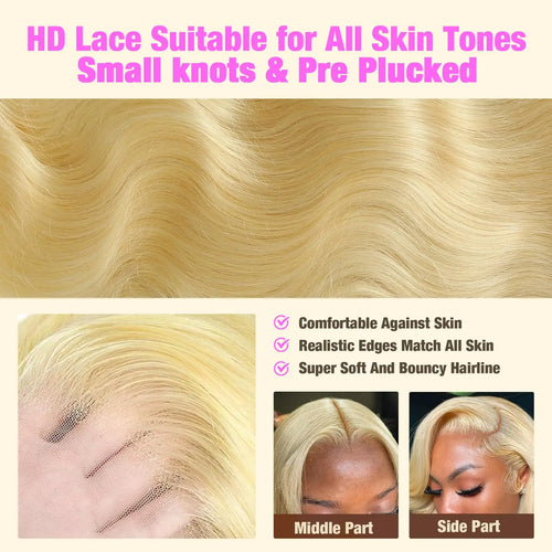 613 Human Hair Wig