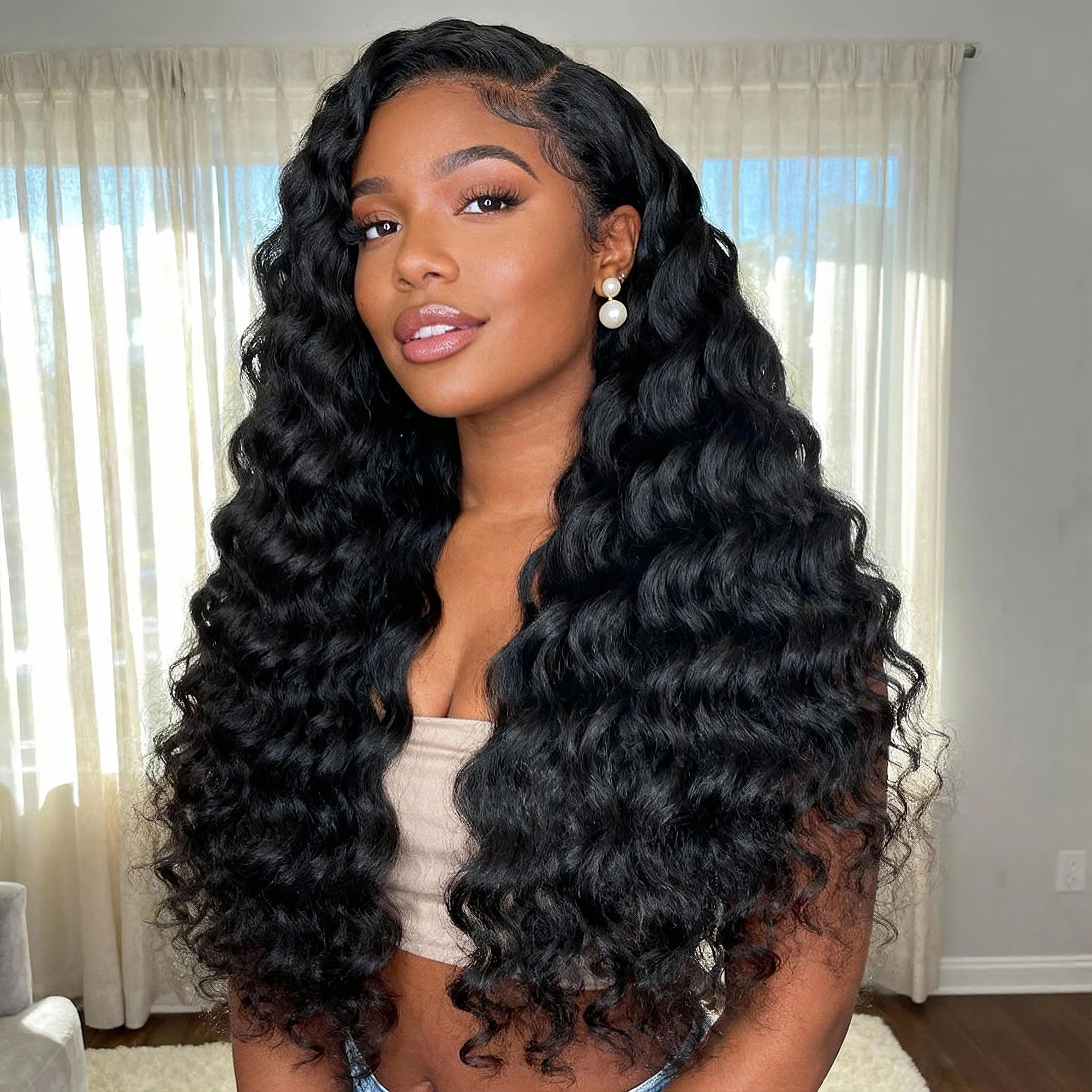 Raw Indian Deep Wave Wig