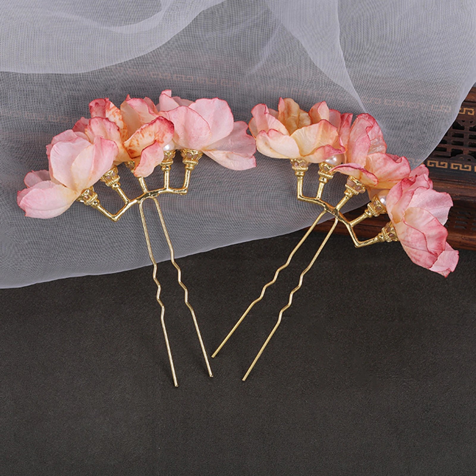 Vintage Hair Sticks U-Shaped Hairpins