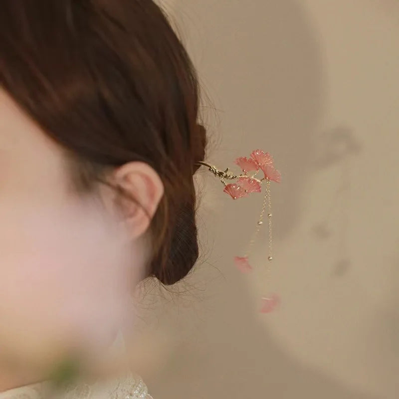 Ginkgo Leaves Hair Stick