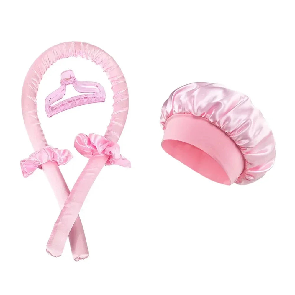 Satin Heatless Curling Rod Set