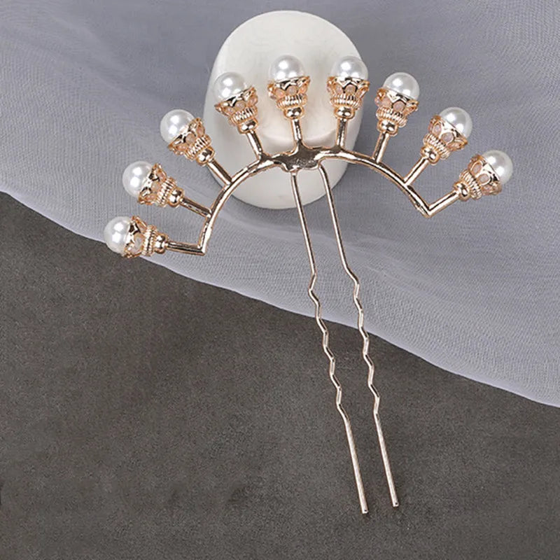 Vintage Hair Sticks U-Shaped Hairpins