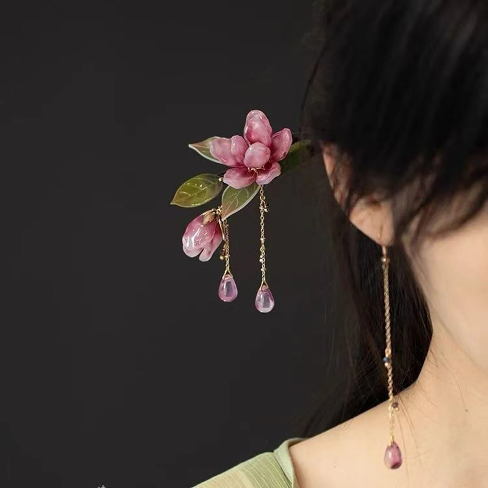 Floral Hair Stick