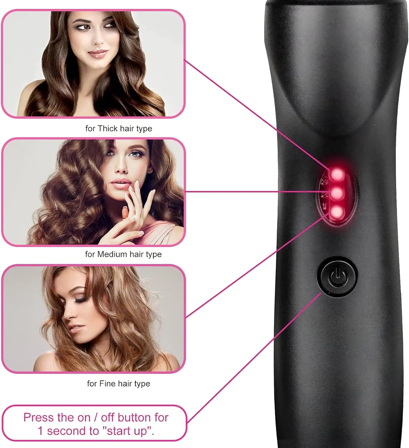 Pink Hot Comb
