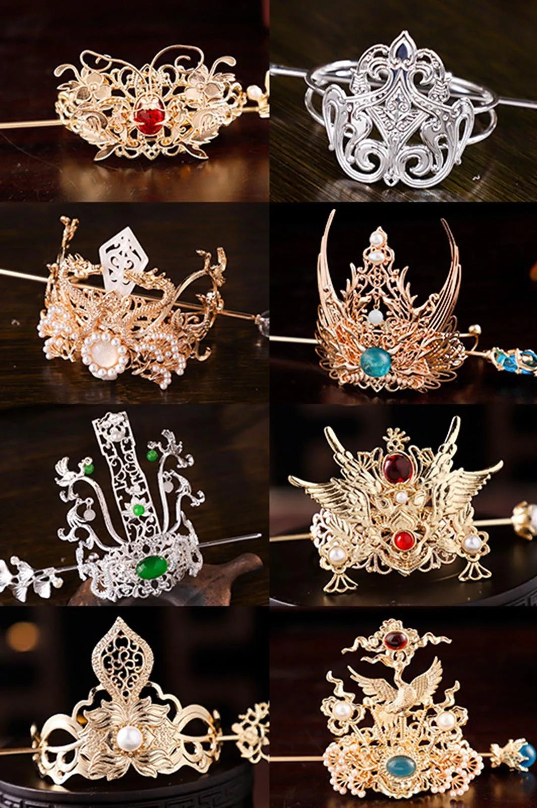 Vintage Hair Crown Accessories