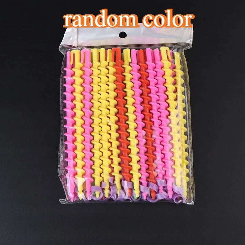 20Pcs Set Heatless Spiral Curls