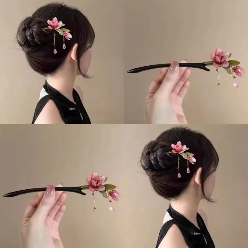 Floral Hair Stick