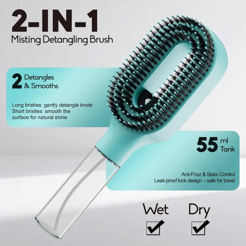 Refillable Spray Hair Comb