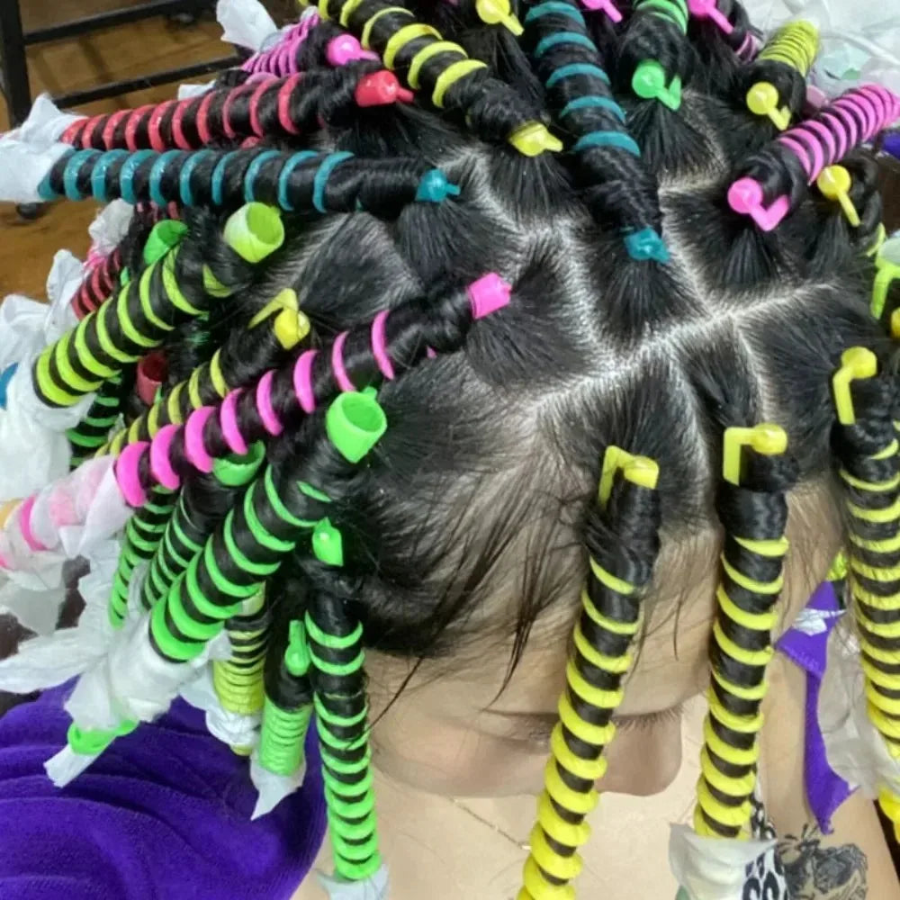20Pcs Set Heatless Spiral Curls