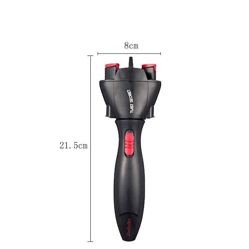 Electric Hair Braider & Two Strands Twist Styling Tool