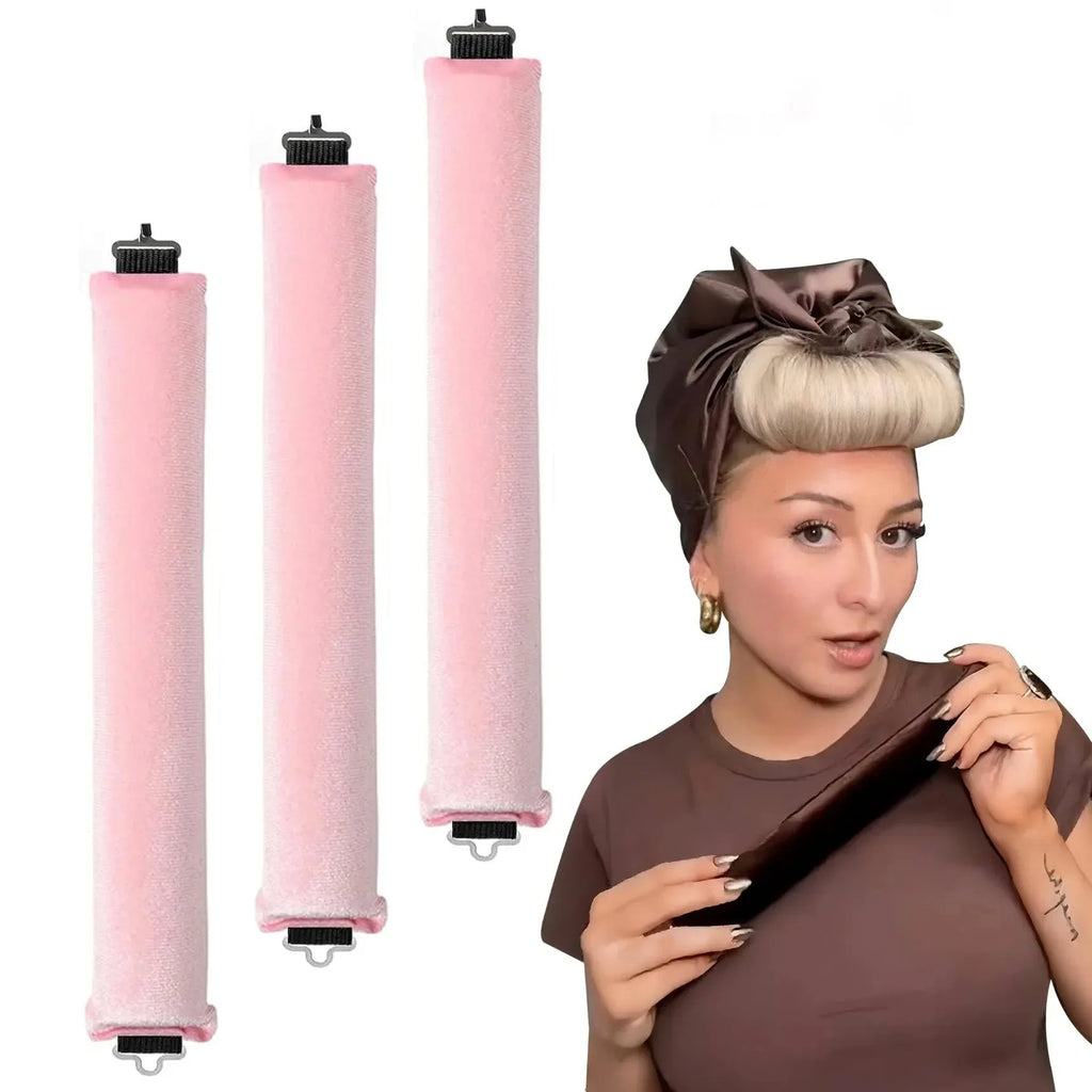 Heatless Hair Curlers