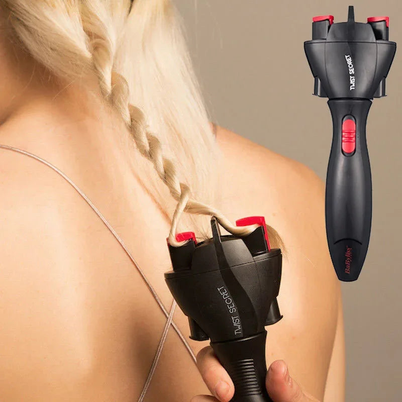Electric Hair Braider & Two Strands Twist Styling Tool