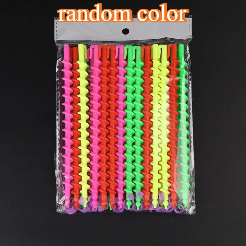 20Pcs Set Heatless Spiral Curls