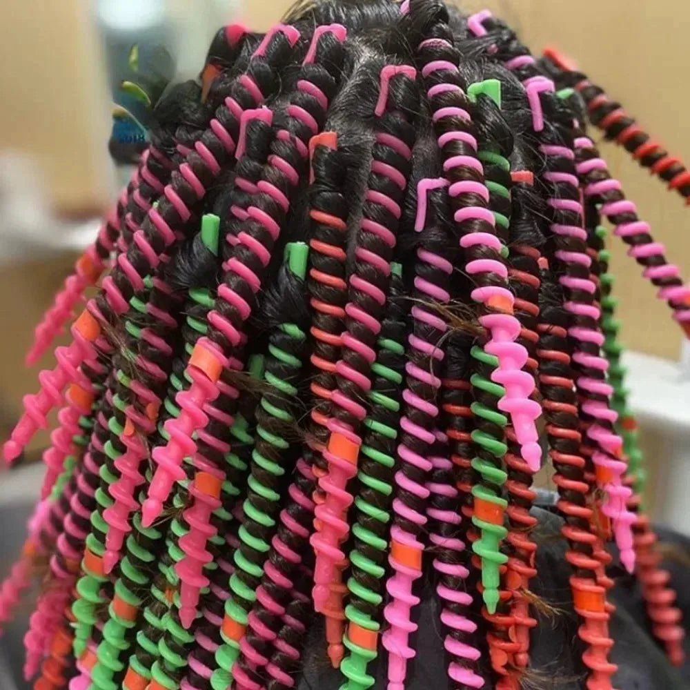 20Pcs Set Heatless Spiral Curls
