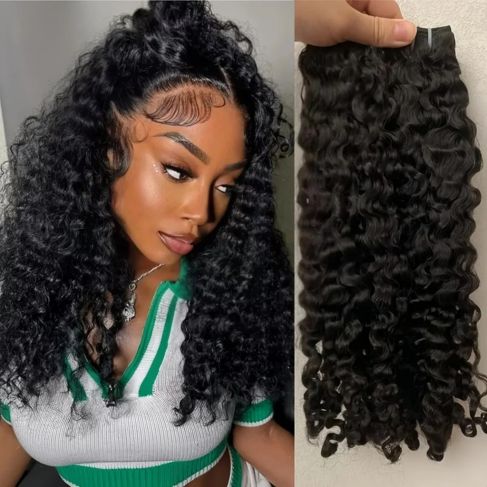 Raw Burmese Curly Bundles