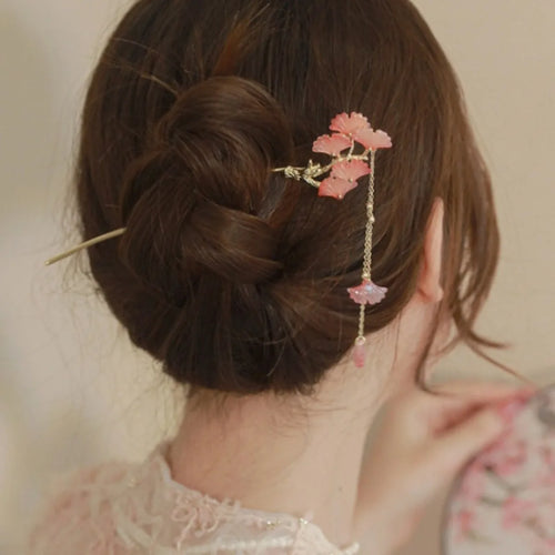 Ginkgo Leaves Hair Stick
