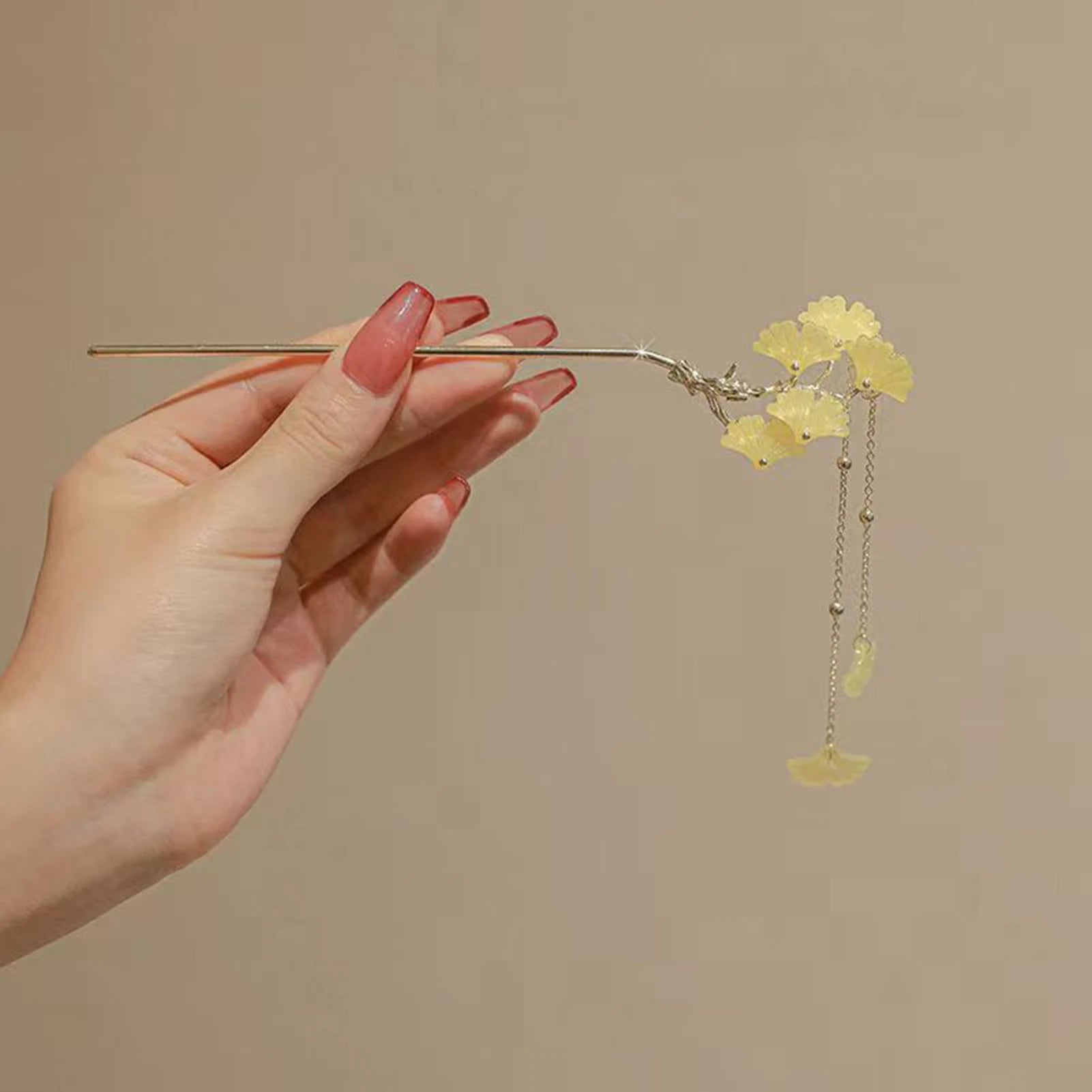 Ginkgo Leaves Hair Stick